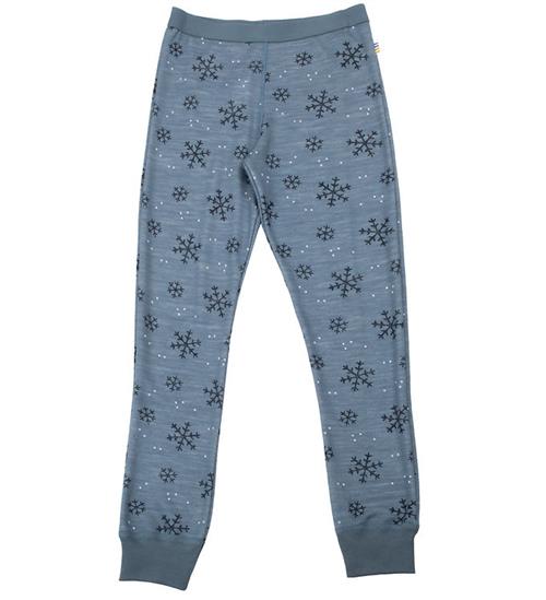 Se Joha Joha Leggings - Uld/Bambus - BlÃ¥ ved KidsWorld