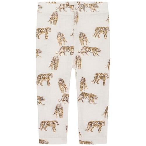 Se Hust&Claire Locel Mønstrete Leggings French Oak |  | 56 cm ved Babyshop