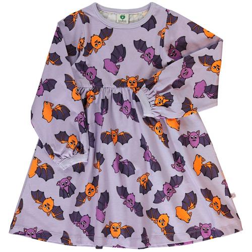 Se Småfolk Dress with bats  Orchid Petal | Lilla | 3-4 years ved Babyshop