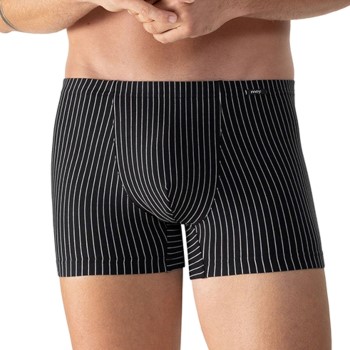 Mey BC Stripes Shorty Hvid/Sort bomuld Medium Herre