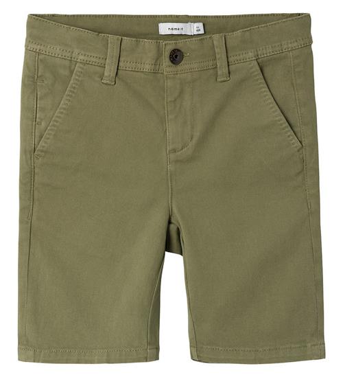 Name It Name It Shorts - NkmSilas - Deep Lichen Green