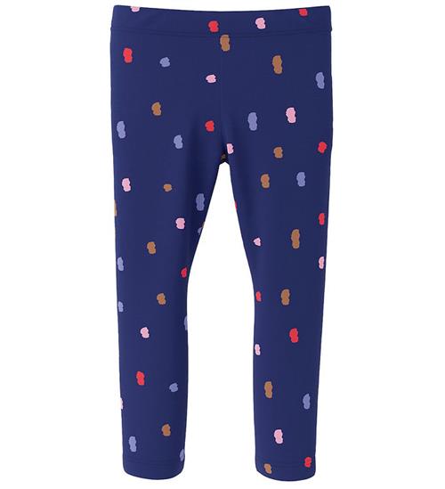 Se Name It Leggings - NmfNirianne - Beacon Blue ved KidsWorld