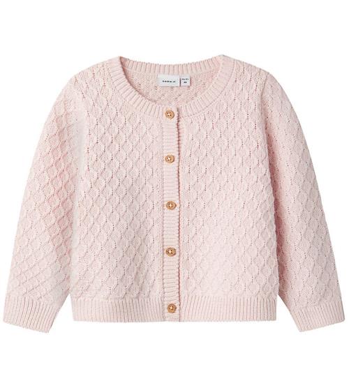 Se Name It Cardigan - Strik - NbfLomille - Festival Bloom ved KidsWorld