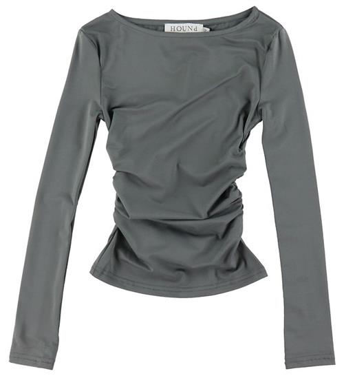 Hound Bluse - Wrincle Top - Grey