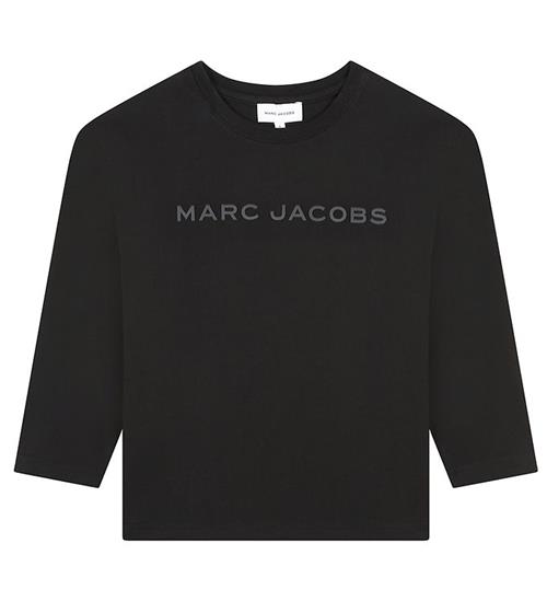 Se Little Marc Jacobs Bluse - Sort m. Logo ved KidsWorld