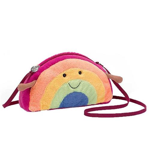 Se Jellycat Jellycat Taske - 25 cm - Amuseable Rainbow Bag ved KidsWorld