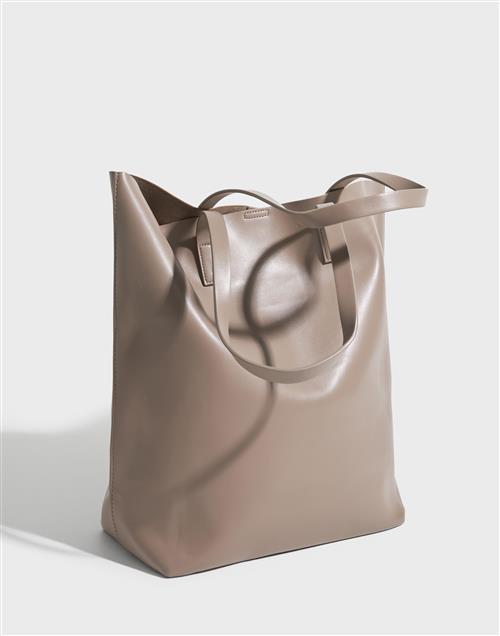 Se Pieces - Beige - Pcavilla Shopper ved Nelly