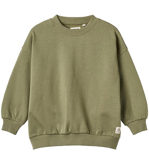 Se Wheat Sweatshirt - Momu - Green ved KidsWorld