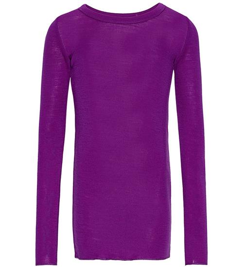 Se Molo Bluse - Uld - Rihanna Wool - Warm Purple ved KidsWorld