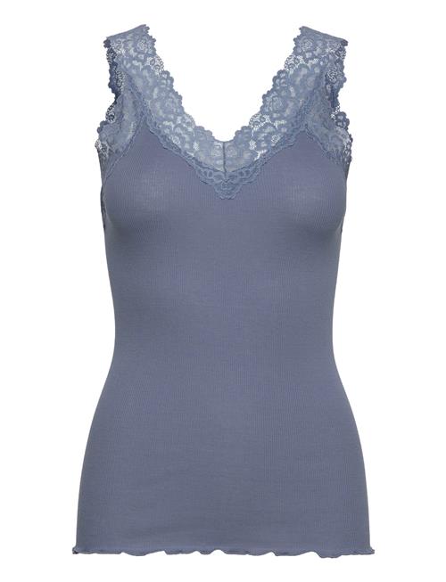 Rosemunde Organic Top W/ Lace Rosemunde Blue