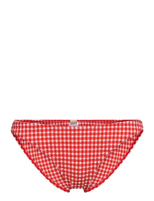 Becksöndergaard Seersucker Etta Bikini Briefs Becksöndergaard Red