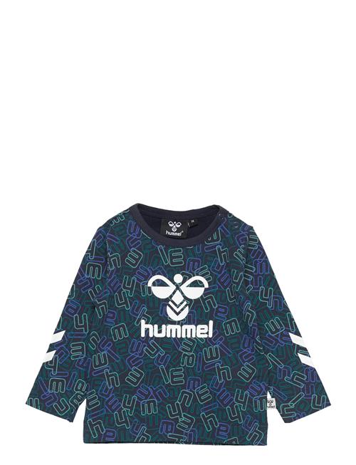 Hummel Hmlolly T-Shirt L/S Hummel Blue