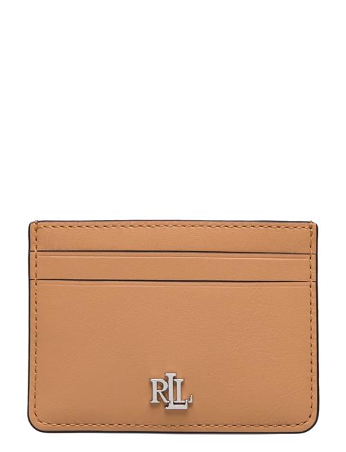 Lauren Ralph Lauren Leather Card Case Lauren Ralph Lauren Beige