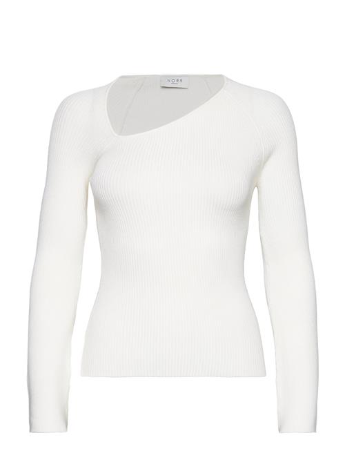 NORR Sherry Ws Knit Top NORR White