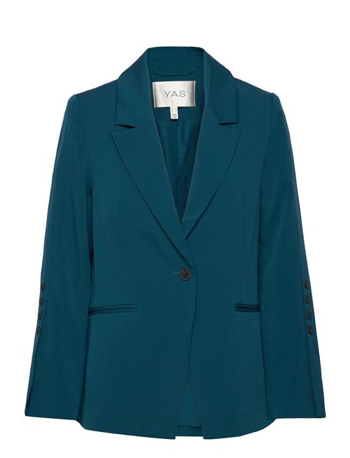 Se YAS Yasframe Ls Blazer YAS Blue ved Booztlet