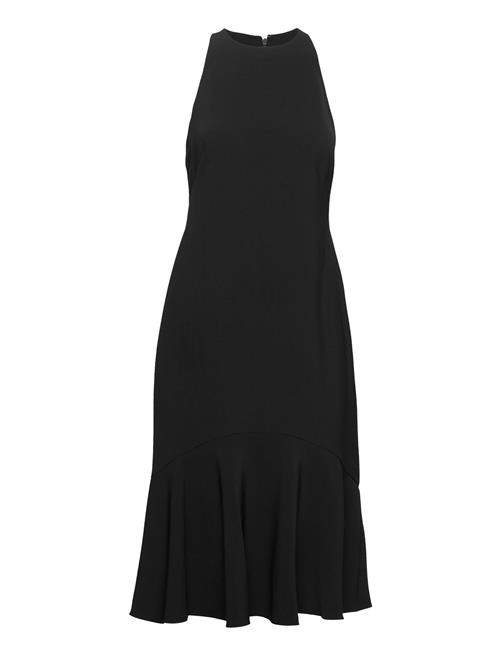 Lauren Ralph Lauren Double-Faced Crepe Sleeveless Dress Lauren Ralph Lauren Black