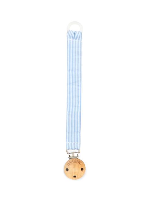 Fabric Dummychain, Black Stripes Smallstuff Blue