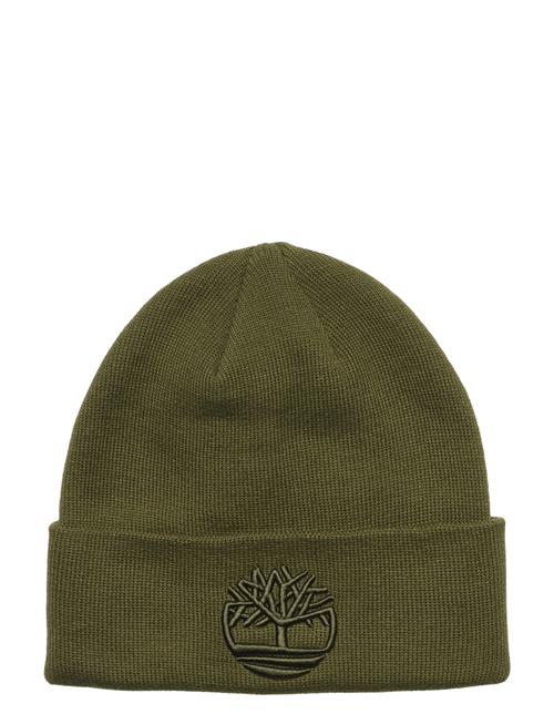 Timberland Tonal 3D Embroidery Beanie Timberland Khaki