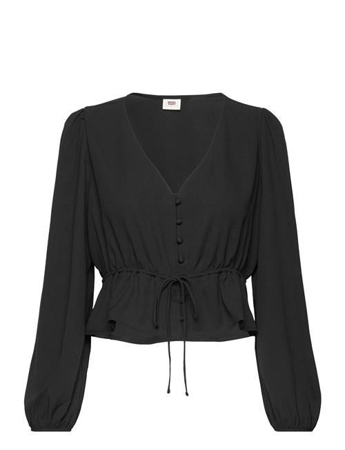 Se LEVI´S Women Lisa Ls Blouse Caviar LEVI´S Women Black ved Booztlet