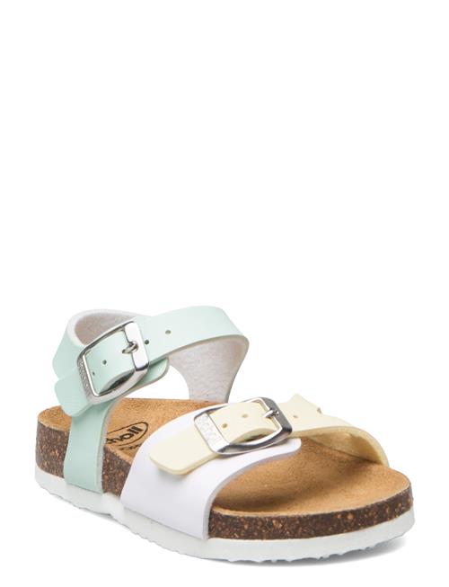 Se Scholl Sl Dolphin Pu Leather Wht-Multi Scholl White ved Booztlet