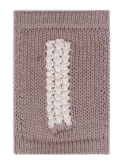 Knitted Letter I, Nature Smallstuff Beige