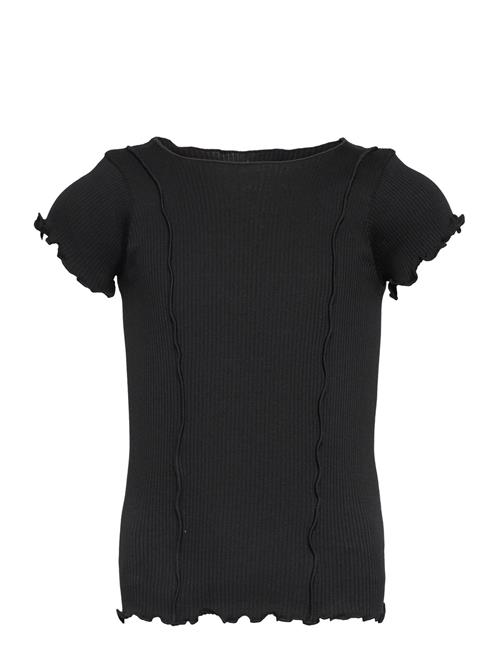 Cotton T-Shirt Rosemunde Kids Black