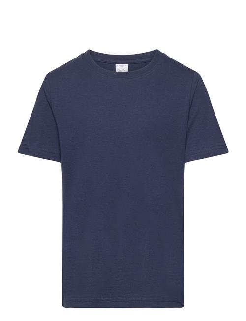 Se Lindex T Shirt Regular Solid Lindex Blue ved Booztlet