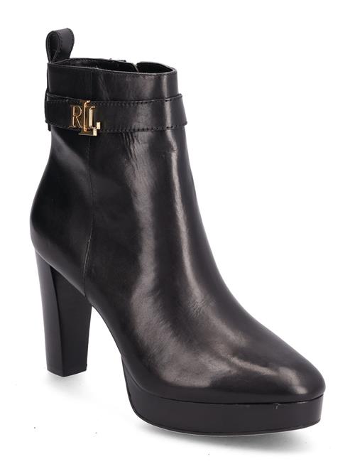 Se Lauren Ralph Lauren Maisey-Boots-Bootie Lauren Ralph Lauren Black ved Booztlet