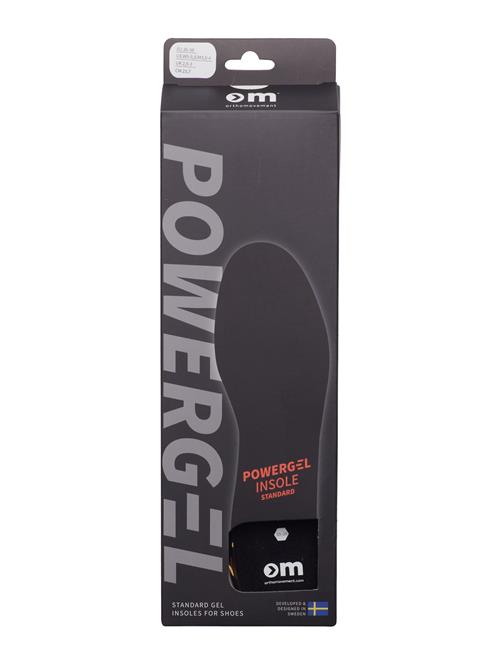 Ortho Movement Om Standard Powergel Insole - Color - 35-36 Ortho Movement Black