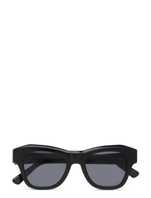 Se Malina By Malina Classic Acetate Sunglasses Malina Black ved Booztlet