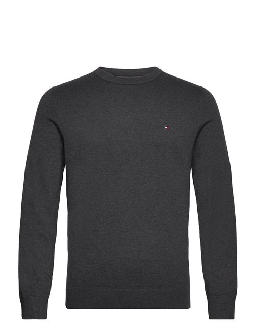 Se Tommy Hilfiger Classic Cotton Crew Neck Tommy Hilfiger Grey ved Booztlet