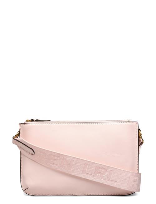 Lauren Ralph Lauren Leather Medium Landyn Crossbody Bag Lauren Ralph Lauren Pink