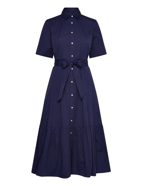 Polo Ralph Lauren Tiered Cotton Shirtdress Polo Ralph Lauren Navy