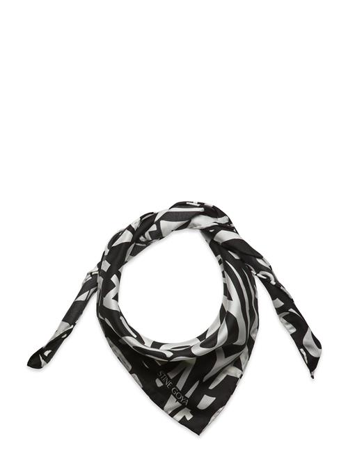 Se STINE GOYA Sgyumma, 2041 Silk Scarves STINE GOYA Black ved Booztlet