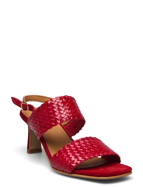 ANGULUS Sandals - Block Heels ANGULUS Red