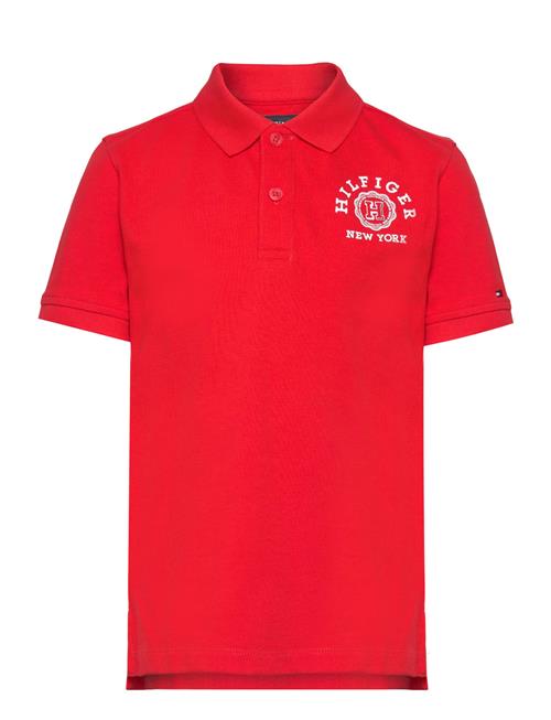 Tommy Hilfiger Monotype Polo S/S Tommy Hilfiger Red