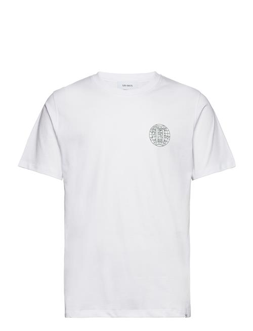 Les Deux Globe T-Shirt Les Deux White