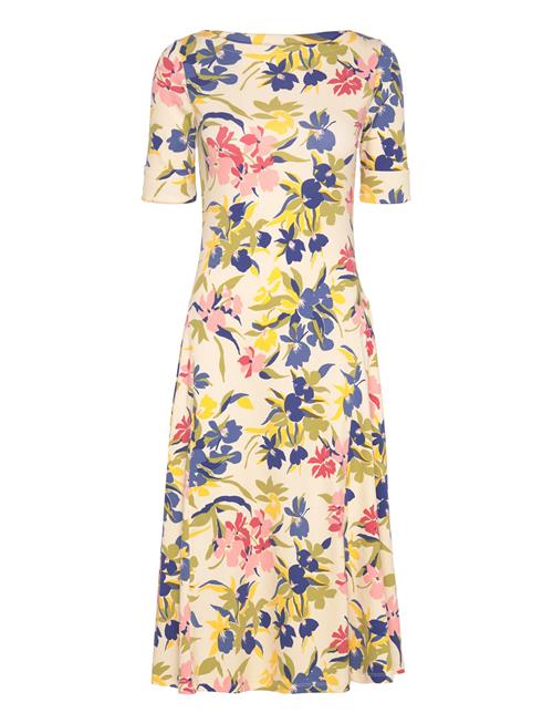 Lauren Ralph Lauren Floral Stretch Cotton Midi Dress Lauren Ralph Lauren Patterned