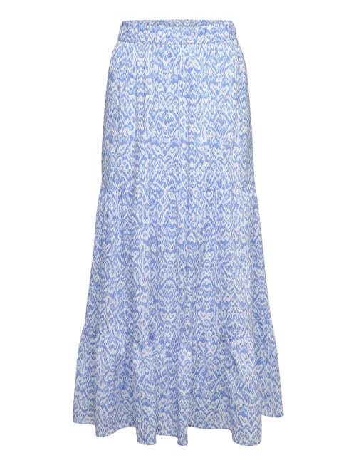 Lindex Skirt Maxi With Panels Lindex Blue