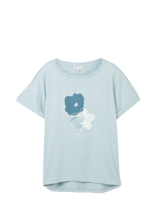 Tom Tailor T-Shirt Loose Knit Tom Tailor Blue