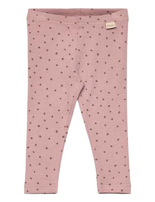 Petit Piao Legging Modal Dot Petit Piao Pink