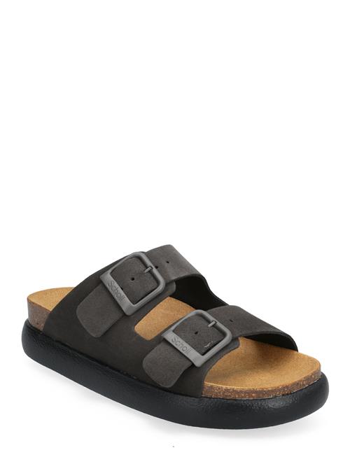 Se Scholl Sl Noelle Chunky Suede Scholl Grey ved Booztlet