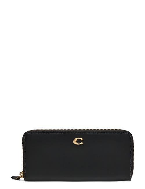 Coach Slim Accordion Zip Coach Black