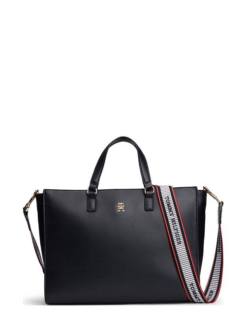 Se Tommy Hilfiger Th Fresh Satchel Corp Tommy Hilfiger Navy ved Booztlet