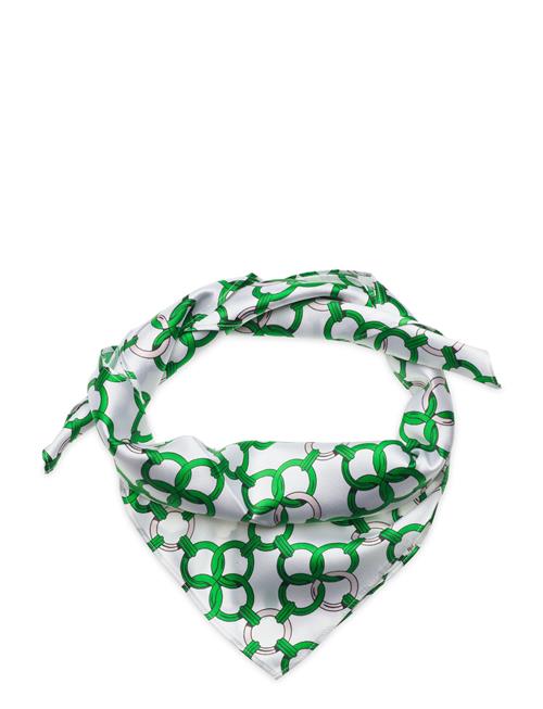 Rosemunde Rhulka Sqaure Scarf Rosemunde Green