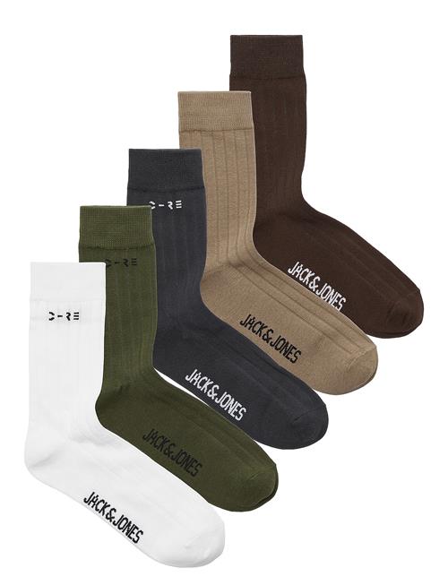 Jack & Jones Jaccore Socks 5 Pack Jack & J S Khaki