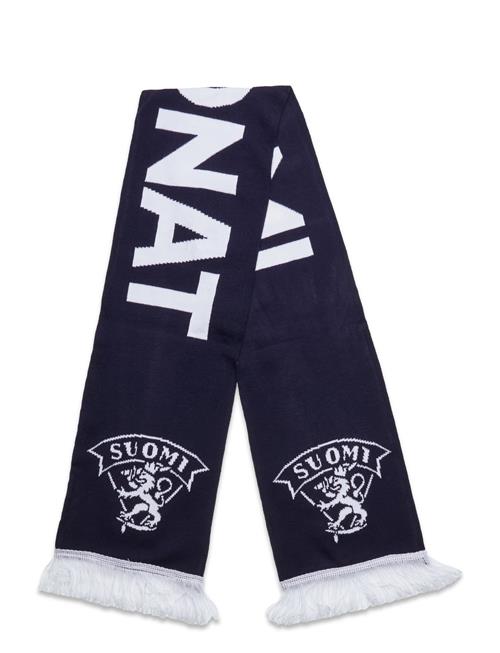 Se Finland Ice Hockey Leijonat Scarf Finland Ice Hockey Navy ved Booztlet