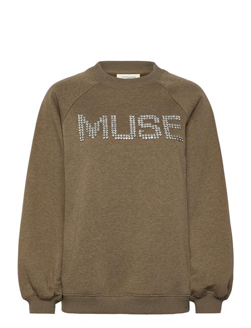 Se Copenhagen Muse Cmida-Sweatshirt Copenhagen Muse Brown ved Booztlet