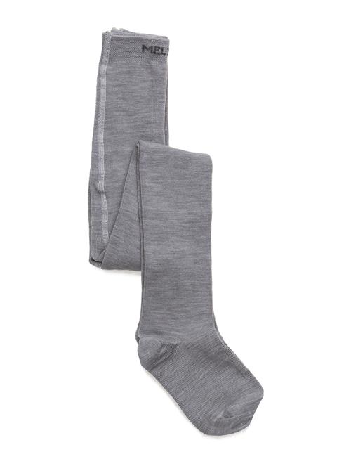 Melton Classic Basic Tights Wo/Co Melton Grey