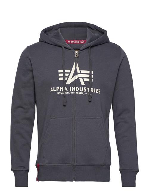 Alpha Industries Basic Zip Hoodie Alpha Industries Navy